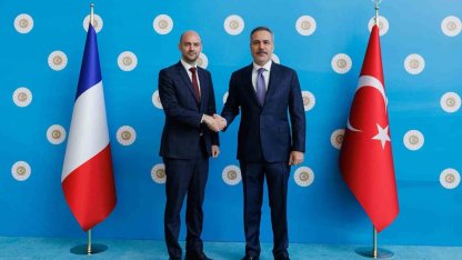 Bakan Fidan, Fransız mevkidaşı Barrot ile görüştü