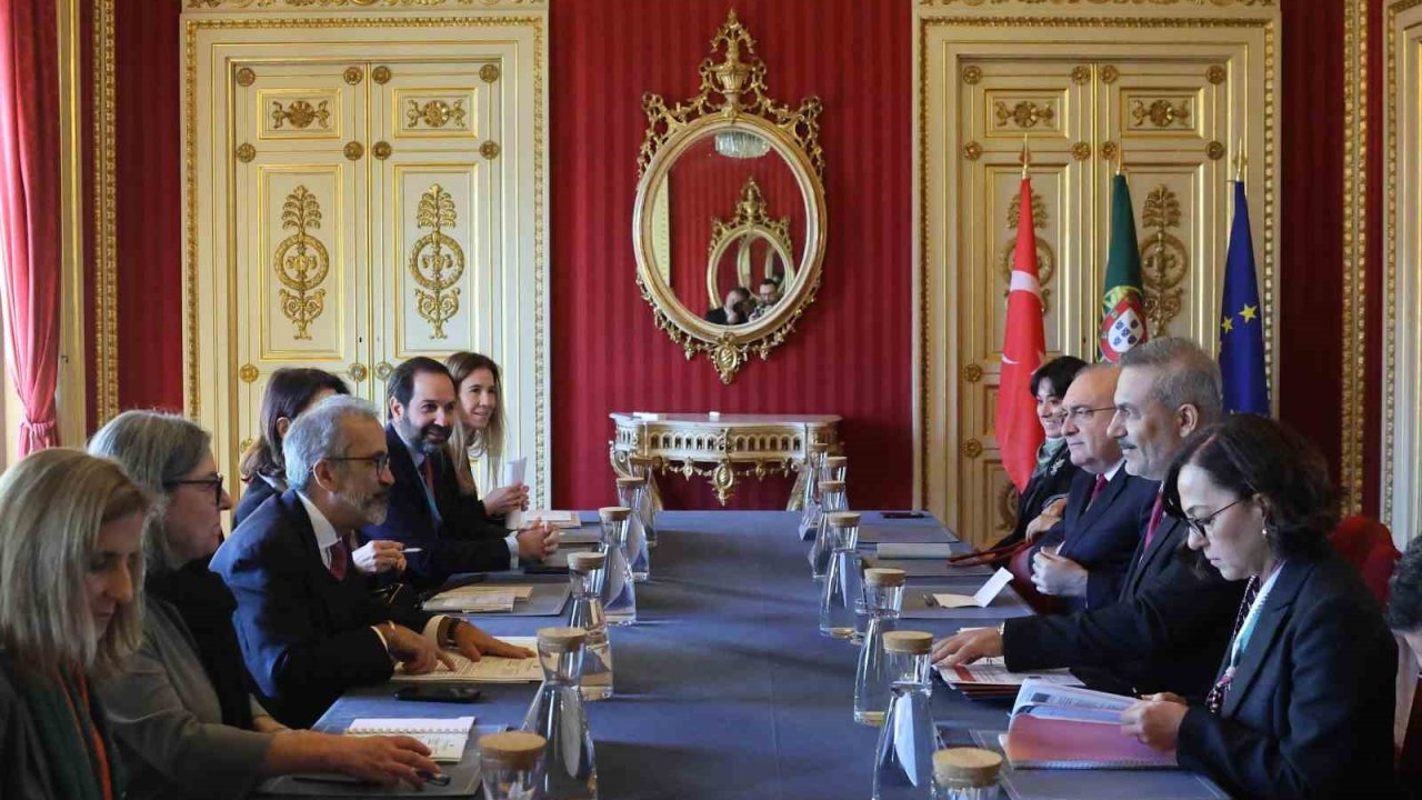 Bakan Fidan, Portekizli mevkidaşı Rangel görüştü