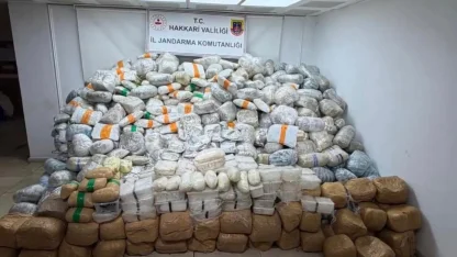 Bakan Yerlikaya: "Yüksekova kırsalında 860 kilogram uyuşturucu madde ele geçirildi"