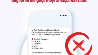 Bakanlıktan ‘sahte yardım’ paylaşımlarına karşı uyarı