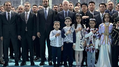 Bakırköy’de Özbekistan Devlet Okulu’nun yapıma yönelik tören düzenlendi