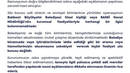 Balıkesir’de imar yolsuzluğu iddiası: 4 gözaltı