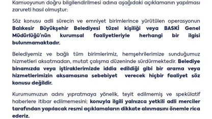 Balıkesir’de imar yolsuzluğu iddiası: 4 gözaltı