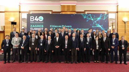 Başkan Aras B40 Zirvesinde kültür, turizm ve yerel demokrasiyi anlattı