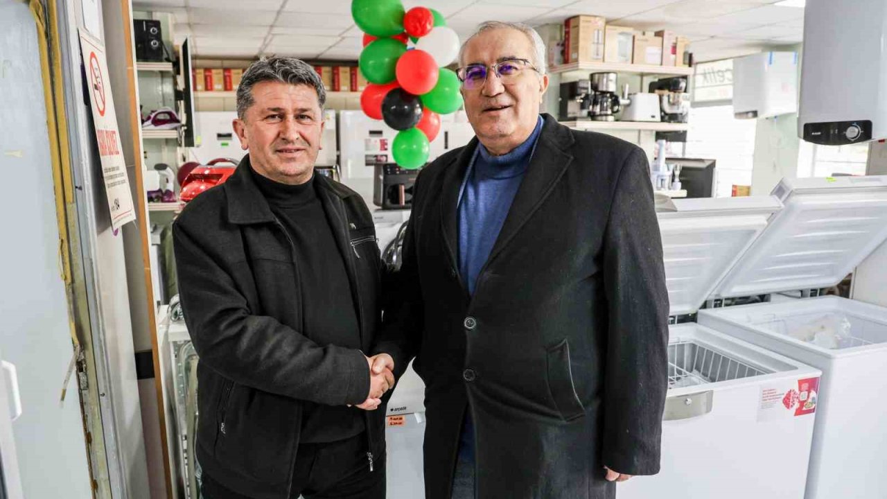 Başkan Arslan Çameli esnafı ile bir araya geldi