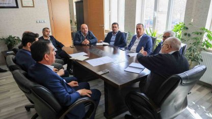 Başkan Arslan muhtarlarla bir araya geldi