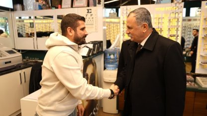 Başkan Balaban esnafı dinlemeye devam ediyor