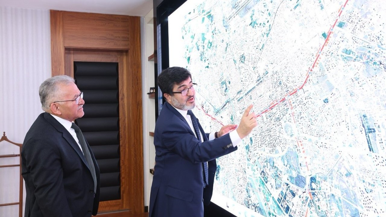 Başkan Büyükkılıç, Altyapı Yatırımları Genel Müdürü Eyigün’ü ağırladı