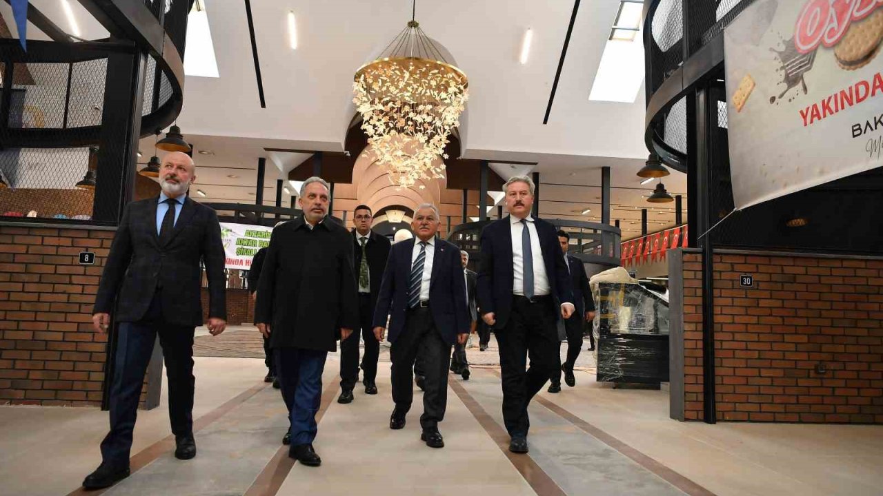 Başkan Büyükkılıç, Çarşı Melikgazi’ye inceledi