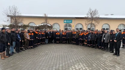 Başkan Geçit’ten sahada görev yapan personellere moral ziyareti