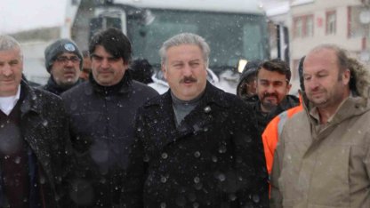 Başkan Palancıoğlu: "Karla mücadelede yoğun çalışmalarımız kesintisiz devam ediyor"