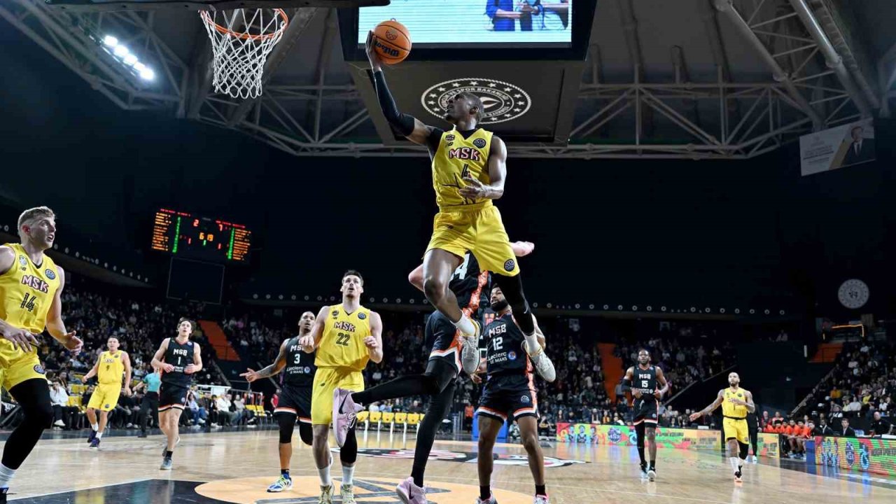 Basketbol Şampiyonlar Ligi: Mersinspor: 65 - Le Mans Sarthe Basket: 92