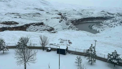 Batman’da kardan adamlar kentin simgesi oldu