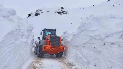 Batman’da karla mücadele çalışmaları