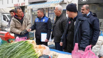 Battalgazi’de semt pazarlarında ölçü ve tartı denetimi