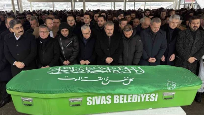 BBP Sivas İl Başkanı Ahmet Polat, son yolculuğuna uğurlandı