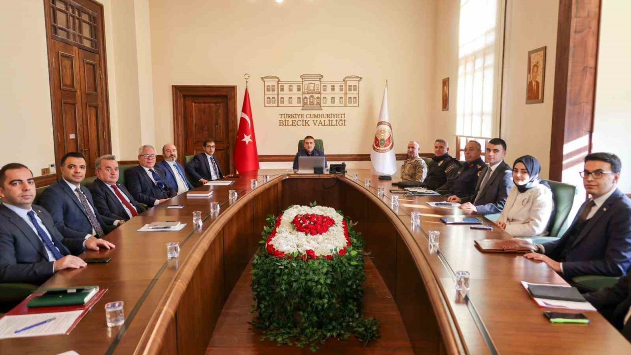 Bilecik’in asayişi masaya yatırıldı