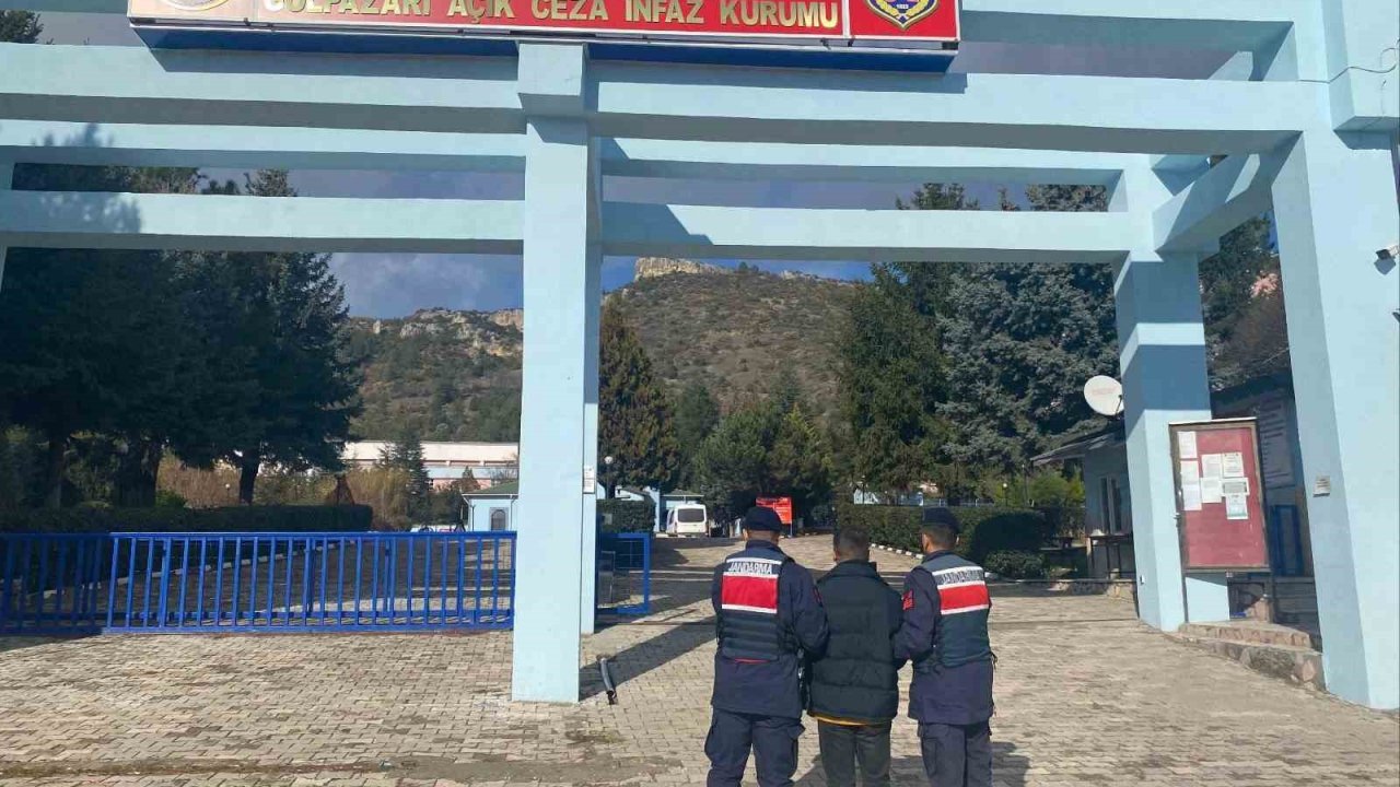Bilecik’te 2 yıl 1 ay hapis cezasına bulunan şahıs yakalandı