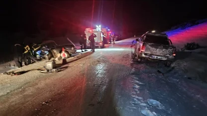 Bilecik’te meydana gelen trafik kazasında 3 kişi yaralandı