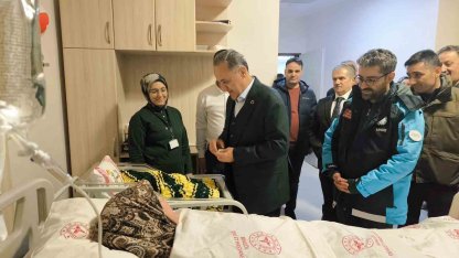 Bingöl’de yeni yılın ilk bebeği "Mihrişah" oldu