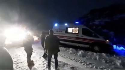 Bingöl’de yoğun kar yağışı sonrası ekipler seferber oldu