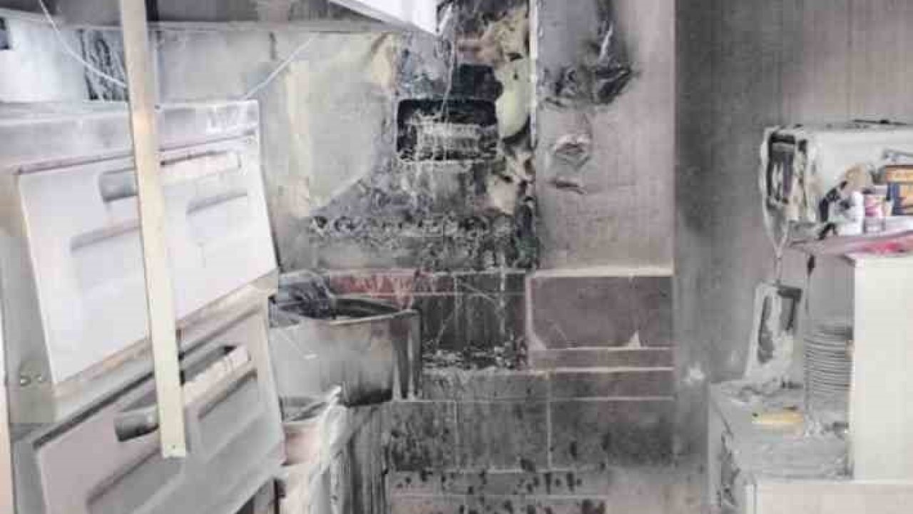 Bitlis’te bir iş yerinde yangın çıktı