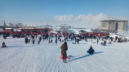 Bitlis’te kayak merkezine yoğun ilgi