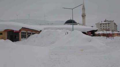 Bitlis’te kış şartları ağırlaşıyor, 124 köy yolu kapandı