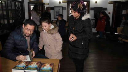 Bor Kütüphanesi’nde ’Rabbani Sanat Matematik’ söyleşisi yoğun ilgi gördü