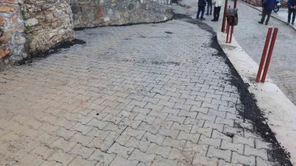 Bozdoğan Belediyesi, genç kızın yol isteğini yerine getirdi