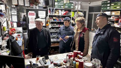 Bozdoğan’da gübre ve tüp bayilerine patlayıcı denetimi