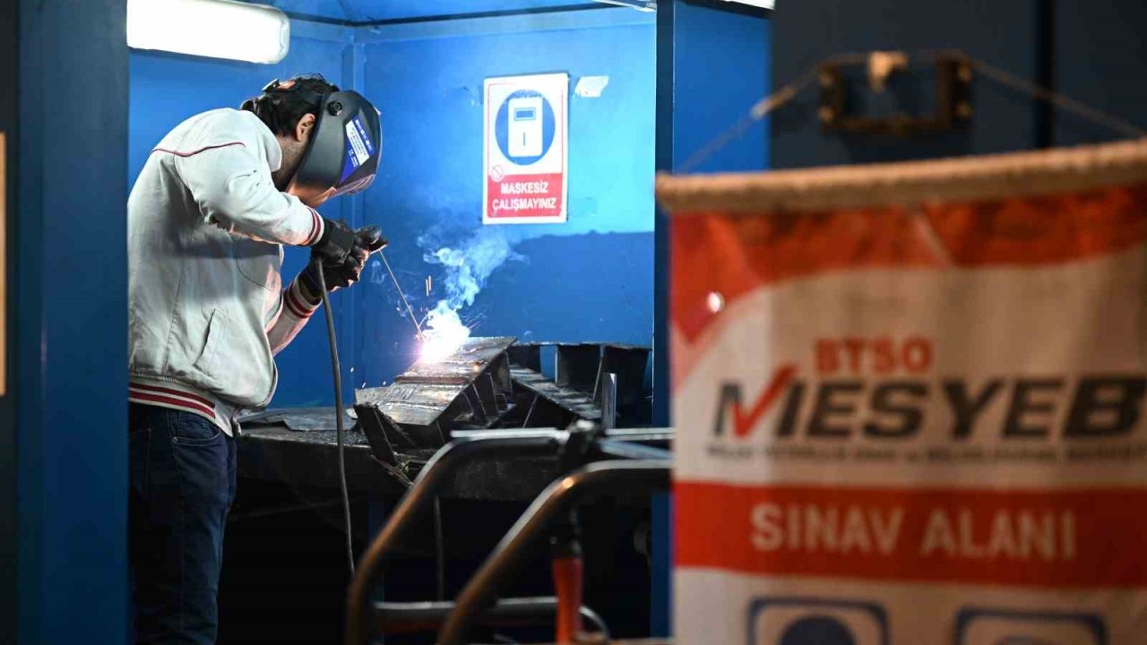 BTSO MESYEB nitelikli ve belgeli iş gücünün adresi oldu