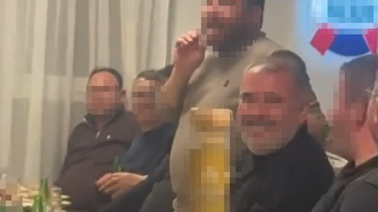 Burdur’da alkol masasında okunan selaya soruşturma