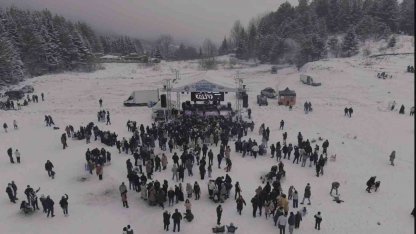 Bursa’da Kış Festivali’ne yoğun katılım trafiği felç etti