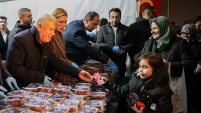 Bursa’da Miraç Kandili bereketi