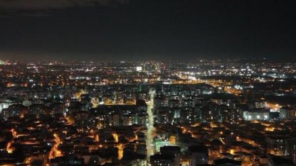 Bursalılar yeni yıla havai fişeklerle girdi