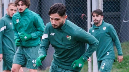Bursaspor, Yeni Mersin İdman Yurdu maçı hazırlıklarını tamamladı