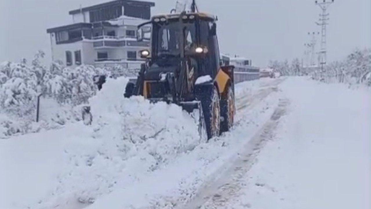 Büyükşehir, karla mücadele için tüm ilçelerde eş zamanlı sahada