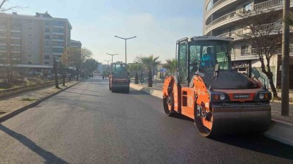 Büyükşehir ‘yol’ mesaisi il genelinde sürüyor