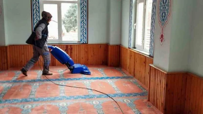 Çameli’de camiler Ramazan ayına hazırlanıyor