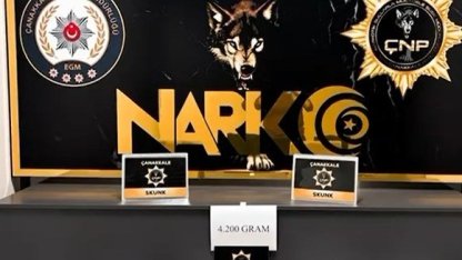 Çanakkale’de piyasa değeri yaklaşık 7 milyon TL değerinden uyuşturucu maddeler ele geçirildi