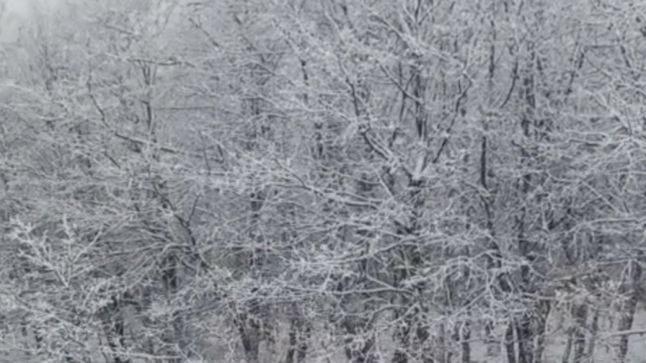 Çanakkale’de yüksek kesimler beyaza büründü