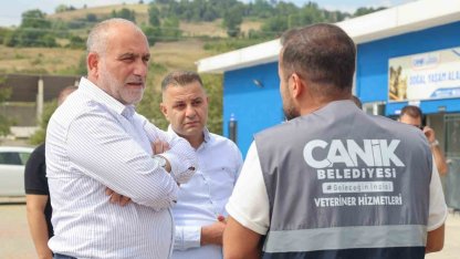 Canik Belediyesi doğal yaşam alanıyla can dostlara kucak açıyor