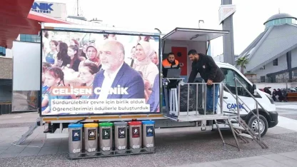 Canik’te atıklar dönüşüyor aile bütçesine katkı sağlıyor