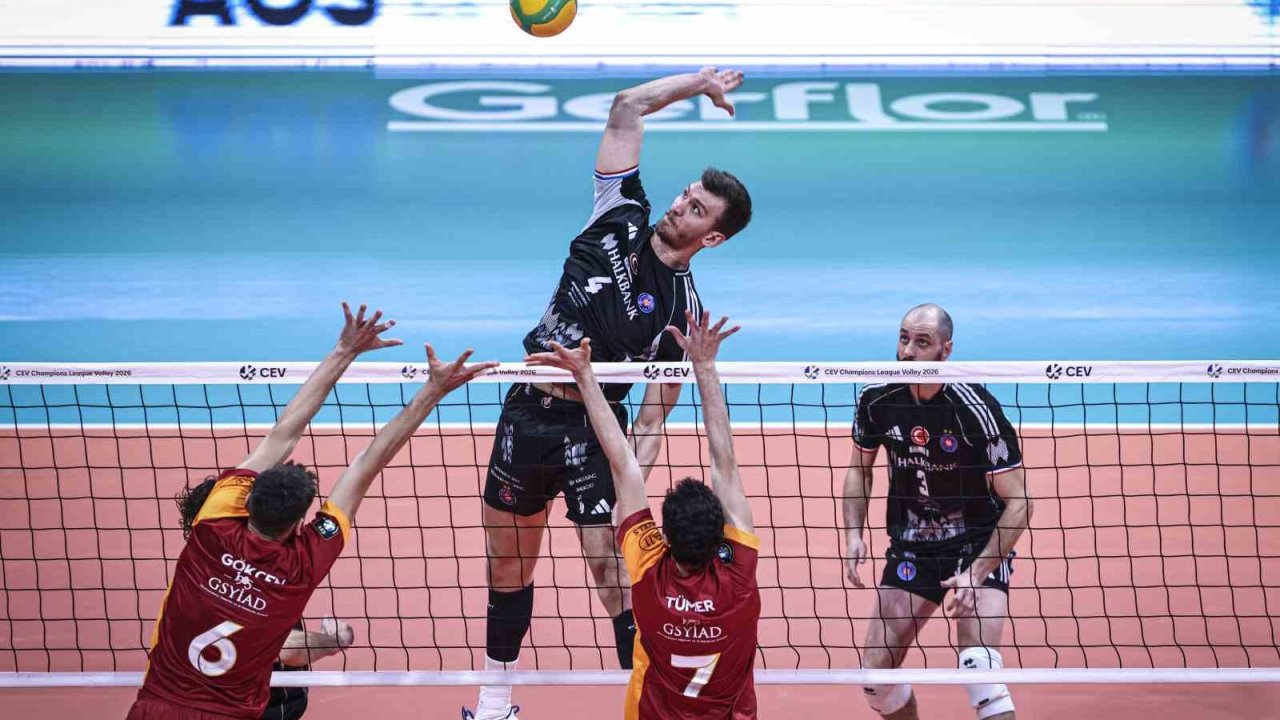 CEV Şampiyonlar Ligi: Halkbank: 3 - Galatasaray: 2