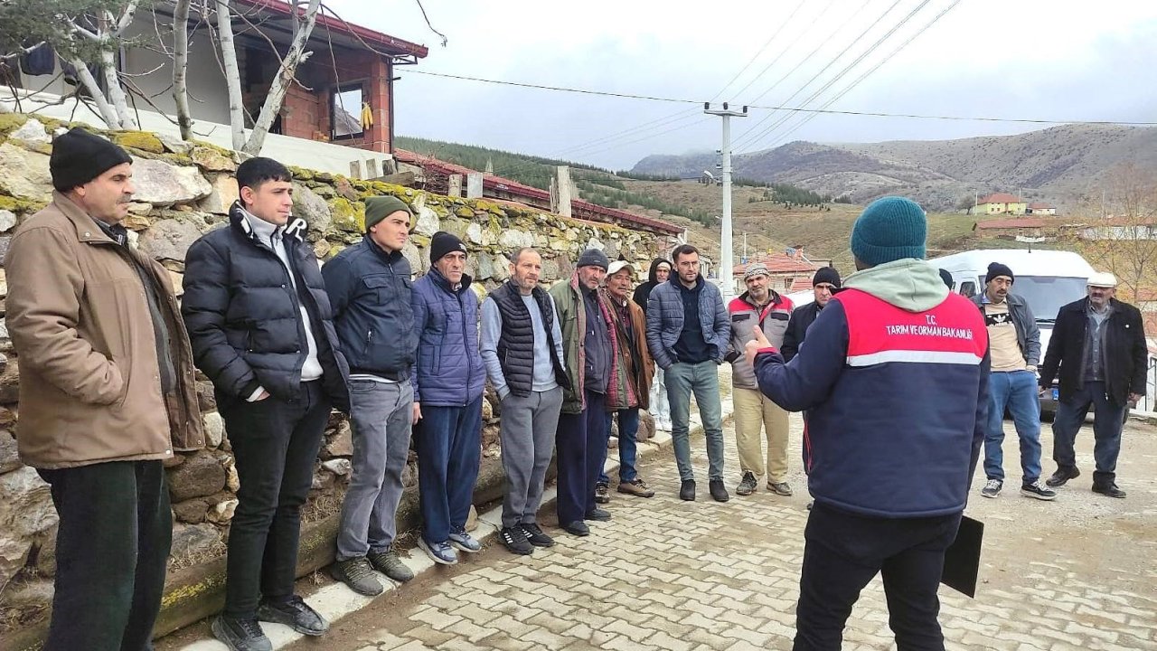 Çiftçi ve besicilere yönelik bin 662 eğitim ve bilgilendirme toplantısı yapıldı