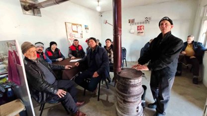 Çiftçiye aşılama çalışmaları, sulama yöntemleri ve desteklemeler anlatıldı