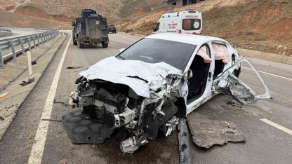 Cizre’de trafik kazası: 5 yaralı