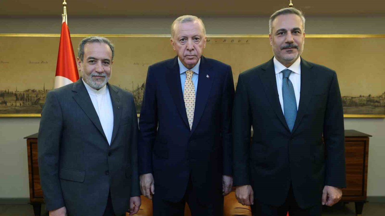 Cumhurbaşkanı Erdoğan, İran Dışişleri Bakanı Arakçi’yi kabul etti