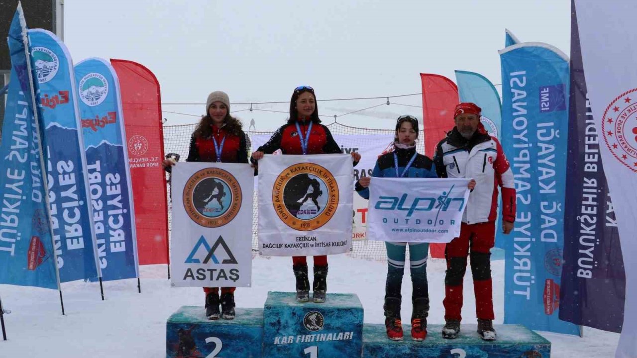 Dağ Kayağı Türkiye Şampiyonası Erciyes’te yapıldı